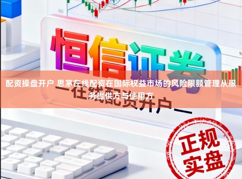配资操盘开户 思茅在线配资在国际权益市场的风险限额管理从服务提供方与使用方