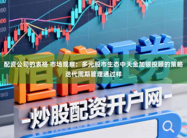 配资公司的表格 市场观察：多元股市生态中天金加银投顾的策略迭代周期管理通过样
