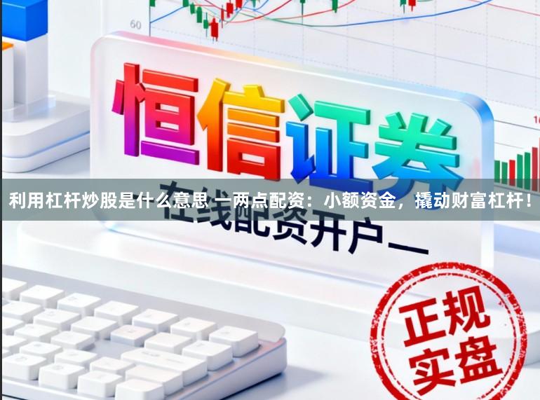 利用杠杆炒股是什么意思 一两点配资：小额资金，撬动财富杠杆！
