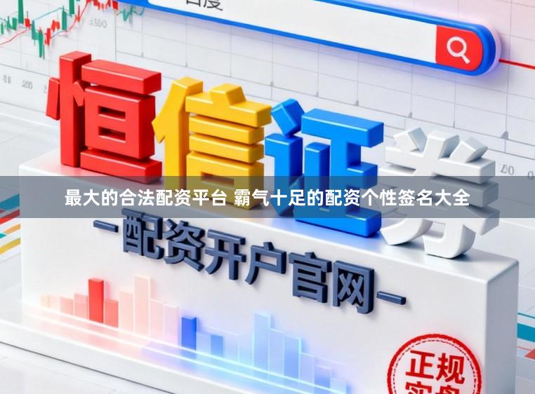 最大的合法配资平台 霸气十足的配资个性签名大全